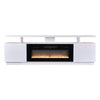 Electric Fireplace With TV Stand Unit Cabinet FirePlace Console 12LED LivingRoom