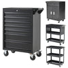 Large Metal Tool Chest Box Roller Cabinet Garage Tool Storage Cart Drawer w/Keys