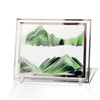 Moving Sand Table Picture Flowing Quicksand Waterfall Mountain Desk Landscape UK