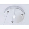 Modern Feather Light Shade Crystal Pendant Light Bedroom Chandelier Ceiling Lamp