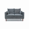 Panana 2 Seats Loveseat Couch Sofa Ottoman Upholstered Furniture for Small Space
