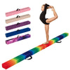 Portable Floor Balance Beam 7FT Folding Firm Gymnastic Beam w/ Handles