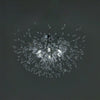 Modern Crystal Ceiling Lights Fireworks Flush Mount Chandelier Living Room Lamp