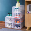 12PCS Shoe Storage Box Stackable Boxes Multipurpose Pack Sneaker Containers Bins