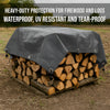 Thick Tarpaulin 200 GSM Heavy Duty Waterproof Cover Tarp Ground Camping Sheet