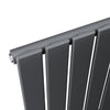 Vertical Radiator Flat Panel Tall Upright Rad 1800 Anthracite White Black Double