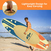 10.5FT Inflatable Stand Up Paddle Board SUP Surfboard Adjustable Non-Slip Deck