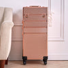 4 in 1 Large Makeup/Cosmetic/Hairdressing/Vanity/Beauty Storage Case Box Trolley