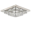 Square Ceiling Lights Pendant Chandelier Bedroom LED Crystal Lights Fitting Lamp