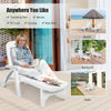 1/2X Sun Lounger Outdoor Garden Chair 5 Position Adjustable Patio Sunlounger Bed