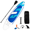 11ft Inflatable Stand Up Paddle Board SUP Floatable Aluminum Paddle w/Leash