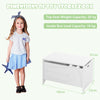 Kids Toy Box Storage Chest Play Room 2-in-1 Storage Trunk Bench w/Flip-up Lid