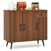 Modern Storage Cabinet Sideboard Cabinet w/ Adjustable Shelves & 3 Doors