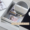 High Gloss Coffee Table Rectangular Living Room 3 Drawers Hidden Storage