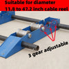 Heavy Duty Cable Roller Stand Commercial Industrial Grade Steel Wire Dispenser