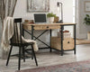 Steel Gorge Wrought Iron Style Home Office Desk Milled Mesquite - 5425907 -