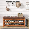 39" Solid Wood Entryway Bench with Lift Top, Narrow Hallway Foyer Seating Bench