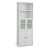 Freestanding Bathroom Storage Cabinet Kitchen Pantry Cupboard w/Shelves