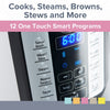 Quest 12-in-1 Pressure Cooker / 6 Litre Electric Multi-Cooker with Recipe Book