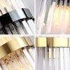 Luxury Modern Light Crystal Wall Lamp Bedroom Bedside Aisle Indoor Led lighting