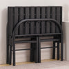 Steel Folding Bed Guest/Student/Hotel/Hospital Office Camping Cot Head&Footboard