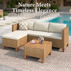 Outdoor Furniture Wicker Furniture Patio Conversation Set Outdoor Rattan Sofa