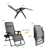 Costway Zero Gravity Chair Heavy Duty Lounge Chair Folding Recliner w/Cup Holder