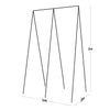 Pea and Bean Frame W80cm H200cm L120cm