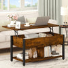 Lift Up Coffee Table With Storage Shelf Living Room Home Furniture