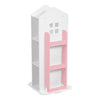 360° Rotary Bookshelf 4 Tier Display Castle Rack Standing Bookcase Storage Shelf