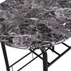 3 Pcs Compact Dining Room Set Kitchen Breakfast Bar Table W/ Storage Shelf Black