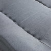 Double Sleeper Couch Bed Seat 3 Seater Sofa bed Recliner Fabric Sofa Bed Grey