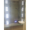 70cm Large Illuminated Bathroom Mirror with60 LED Lights Demister Electric Touch