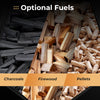 Outdoor Wood Burning Pit Portable Plug Fire Pit Pentagon Heavy Duty Firepit