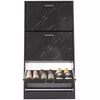 3 Drawer Shoe Cabinet Storage Cupboard Unit Shoe Rack Wooden Stand Organiser