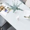 Modern Rectangular Dining Table White High Gloss MDF Wood Kitchen 120x80x75cm