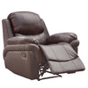 MADISON LEATHER RECLINER ARMCHAIR SOFA HOME LOUNGE CHAIR RECLINING GAMING