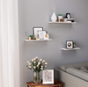 SONGMICS wall shelf, set of 3, floating shelf, decorative shelves 7-2-531