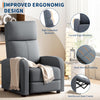 Recliner Armchair for Living Room, Recliner Chair with Adjustable Legrest