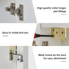 White Mirrored Wall Mounted Bathroom Cabinet Storage Cupboard Adjustable Shelf