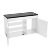Hallway Shoe Cabinet Bench Storage Shoe Rack Unit Cupboard Cushion Padded Seat