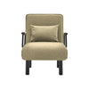 Folding Futon Chair Bed Single Sofa Bed Armchair 3-in-1 Recliner Lounger Sleeper