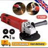 Angle Grinder 125mm 5 inch 710W 11000rpm Electric Grinding Sander Corded Power