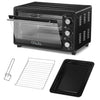OYAJIA Mini Oven 28L Countertop Electric Grill w/ Temp Timer Control 1500W Jljwr