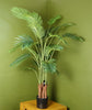 Large Artificial Palm Tree Potted in Black Pot 150cm