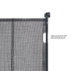 VEVOR Retractable Baby Gate Mesh Baby Gate 34.2" Tall Extend to 116.1" Wide