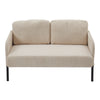 2 Seater Sofa Small Couch Settee Corduroy Loveseat Sofa Double Seater Armchair