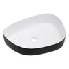 Irregular Ceramic Basin Sit-on Countertop Wash Basin Sink Bathroom Washing Bowl