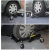 DKIEI Hydraulic Wheel Dolly 1500lbs Car Tyre Skates Vehicle Positioning Jack NEW