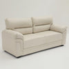 Italians 2/3 Seater Sofa Couch Settee Padded Arm Seat Furniture, Beige